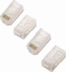 Bolsa 100 Conectores Rj45 Aisens 8 Hilos Cat.5e Awg24 A138-0292 | 8436574702910 | 4,99 euros
