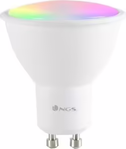 Bombilla Inteligente Ngs Smart Wifi Led Gu10 Rgb+w Led App Ngs Or | GLEAM510C | 8435430615739 | 9,40 euros