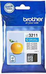 Brother Lc-3211c Cartucho De Tinta Original Rendimiento Est&aacut | LC3211C. | 4977766775755