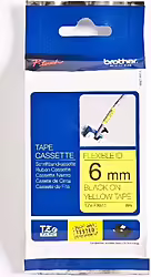 Brother Tze-fx611 Cinta Para Impresora De Etiquetas Negro Sobre A | TZEFX611 | 4977766692991