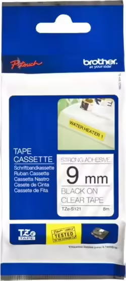 Brother Tzes121 Cinta Para Impresora De Etiquetas Tz | 4977766693295 | 13,99 euros