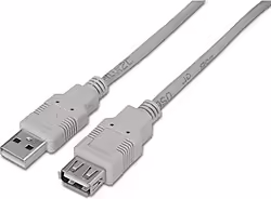 Cable Aisens Usb Tipo-a Macho A Hembra 1m Beige A101-0012 | 8436574700114 | 1,79 euros