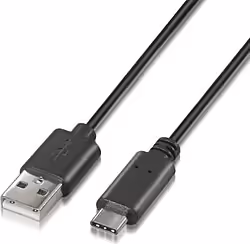 Cable Aisens Usb Tipo-a Macho A Usb Tipo-c Macho 3a 2m Negro A107 | A107-0052 | 8436574700510