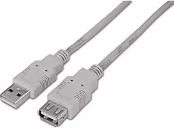 Cable Alargador Usb Aisens Macho A Hembra 3m Blanco A101-0014 | 8436574700138 | 2,99 euros