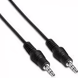 Cable Audio Jack-3.5 M A Jack-3.5 M 1.5m Aisens Negro A128-0142 | 8436574701418 | 1,99 euros