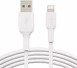 Cable Belkin De Conector Lightning Macho Usb A Macho 1 M Blanco | CAA001BT1MWH | 0745883788651
