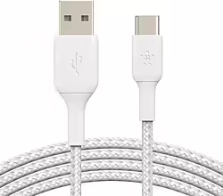 Cable Belkin Usb A Macho Usb C Macho 0,15 M Blanco | CAB002BT0MWH | 0745883788552 | 16,79 euros