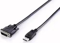 Cable Displayport M A Dvi M 2mt Equip Negro 119336 | 4015867184189 | 10,35 euros