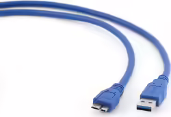 Cable Gembird Usb-a 3.0 Macho A Micro Usb B Macho 0.5metros Azul  | CCP-mUSB3-AMBM-0.5M