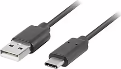 Cable Lanberg Usb Tipo-c 3.1 Macho A Usb Tipo-a 3.1 Macho Chapado | CA-USBO-31CU-0010-BK