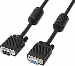 Cable Vga H A Vga H 1.8mt Aisens Ferrita Negro A113-0078 | 8436574700770 | 3,99 euros