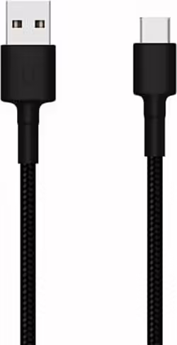 Cable Xiaomi Usb Tipo-a Macho A Usb Tipo-c Macho 1metro Negro  Sj | SJV4109GL | 6934177703584