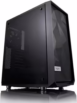 Caja Mediatorre Fractal Meshify C Blackout Ventana Cristal Templa | FD-CA-MESH-C-BKO-TG | 7350041084891 | 129,57 euros