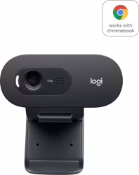 Cámara Web Logitech C505 Hd 1280 X 720 Pixeles Usb Negro | 960-001364 | 5099206093690