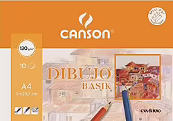Canson Dibujo Basik Arte De Papel 10 Hojas | C200406331 | 8422714063317 | 3,49 euros