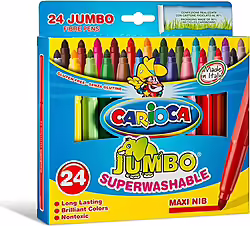 Carioca Jumbo Rotulador Extra-grueso Multicolor 24 Pieza(s) | 40570 | 8003511405700 | 7,99 euros