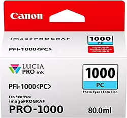 Cartucho Canon 0550c001aa 1000 Pc Photo Cian | 4549292046465 | 53,99 euros