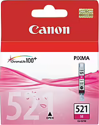 Cartucho Canon 2935b001 Cli-521m Magenta | 4960999577517 | 13,99 euros