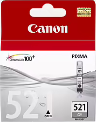 Cartucho Canon 2937b001 Cli-521gy Gris | 4960999577555 | 11,99 euros