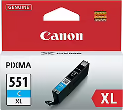 Cartucho Canon 6444b001 Cli-551c Xl Cian | 4960999904931 | 18,99 euros