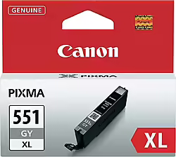 Cartucho Canon 6447b001 Cli-551gy Xl Gris | 5053676862248 | 18,99 euros