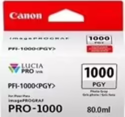 Cartucho Canon Pfi-1000pgy Foto Gris 0553c001aa | 4549292044997 | 54,99 euros