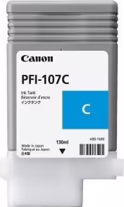 Cartucho Canon Pfi-107 Cian 6706b001aa | 0138031554190 | 84,00 euros