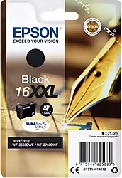 Cartucho Epson 16xxl Negro C13t16814012 | 8715946625089 | 38,00 euros