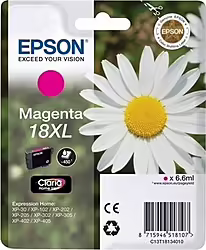 Cartucho Epson 18xl Magenta C13t18134012 | 8715946625249 | 21,00 euros