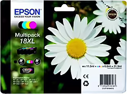 Cartucho Epson 18xl Multipack 4colores C13t18164012 | 8715946625287 | 76,50 euros