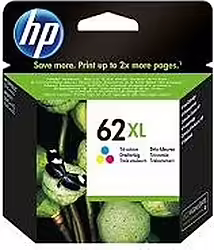 Cartucho Hp 62 Xl C2p07ae Tricolor | 0888182461990 | 52,49 euros
