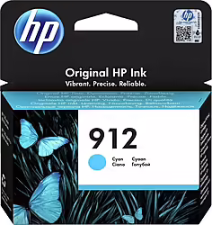 Cartucho Hp 912 2.93ml Officejet Pro 8022 Cian 3yl77ae | 0192545866712 | 10,99 euros