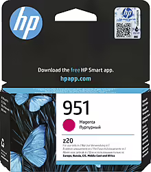 Cartucho Hp 951 Magenta Cn051ae#bgy | 0888182554159 | 27,99 euros
