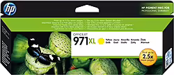 Cartucho Hp 971 Xl Amarillo Cn628ae | 0886112877422 | 132,99 euros