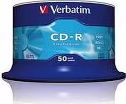 Cd-r Verbatim 50 Unidades 700mb 52x 43351 | 0239424335140 | 21,49 euros