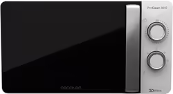 Cecotec 01522 Microondas Encimera Solo Microondas 20 L 700 W Negr | PROCLEAN 3010 | 8435484015226