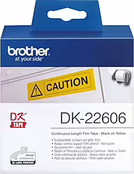 Cinta Etiquetas Brother Dk-22606 Pelicula Plastica Continua Amari | DK22606 | 4977766628228