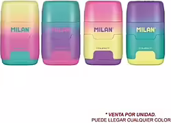 Combinacion De Goma Y Sacapuntas Doble Milan Compact Sunset Color | 4721116 | 8411574080046