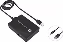 Conceptronic Hub De Interfaz Usb 3.2 Gen 1 (3.1 Gen 1) Type-A 500 | HUBBIES10B | 4015867226711