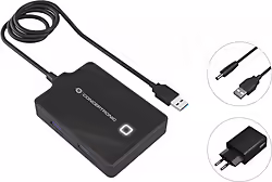 Conceptronic Hubbies11bp Hub De Interfaz Usb 3.2 Gen 1 (3.1 Gen 1 | 4015867226896 | 22,99 euros