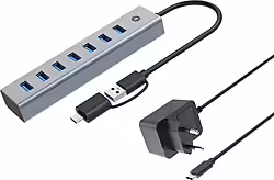 Conceptronic Hubbies21gp Hub De Interfaz Usb 3.2 Gen 1 (3.1 Gen 1 | 4015867238318 | 29,99 euros