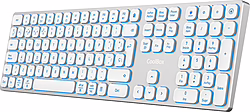 Coolbox Teclado Inalambrico Retroiluminado Moonlight Key B431 Usb | COO-TEW02-BKW | 8436624422331
