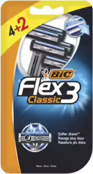 Cuchilla De Afeitar Bic Flex3 Classic 6 Uds | 3086123242593 | 4,99 euros