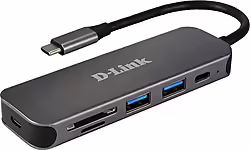 D-link Dub-2325 Hub De Interfaz Usb Tipo C 5000 Mbit S Gris | 0790069468575 | 42,99 euros