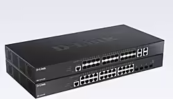 D-link Switch Gestionado 10g Ethernet (100/1000/10000) 1U Negro | DXS-1210-28T | 0790069456800