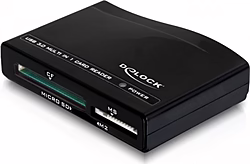 Delock 91712 Lector De Tarjeta Usb 3.2 Gen 1 (3.1 Gen 1) Negro | 4043619917129 | 23,99 euros