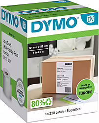 Dymo S0904980 Lw Etiquetas De Envio Extragrandes 10.4 X 15.9mm Bl | 3501170904985 | 27,49 euros