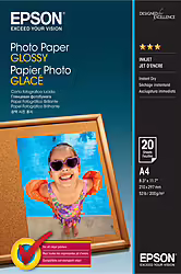Epson Photo Paper Glossy - A4 - 20 Hojas | C13S042538 | 8715946529431 | 14,99 euros