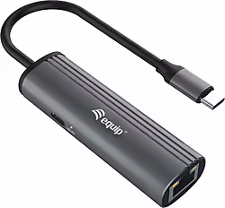 Equip 133486 Hub De Interfaz Usb Tipo C 1000 Mbit S Negro, Gris | 4015867228852 | 22,00 euros