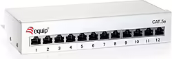 Equip 227362 Patch Panel Cat-6 12 Puertos Blanco | 4015867170571 | 46,99 euros
